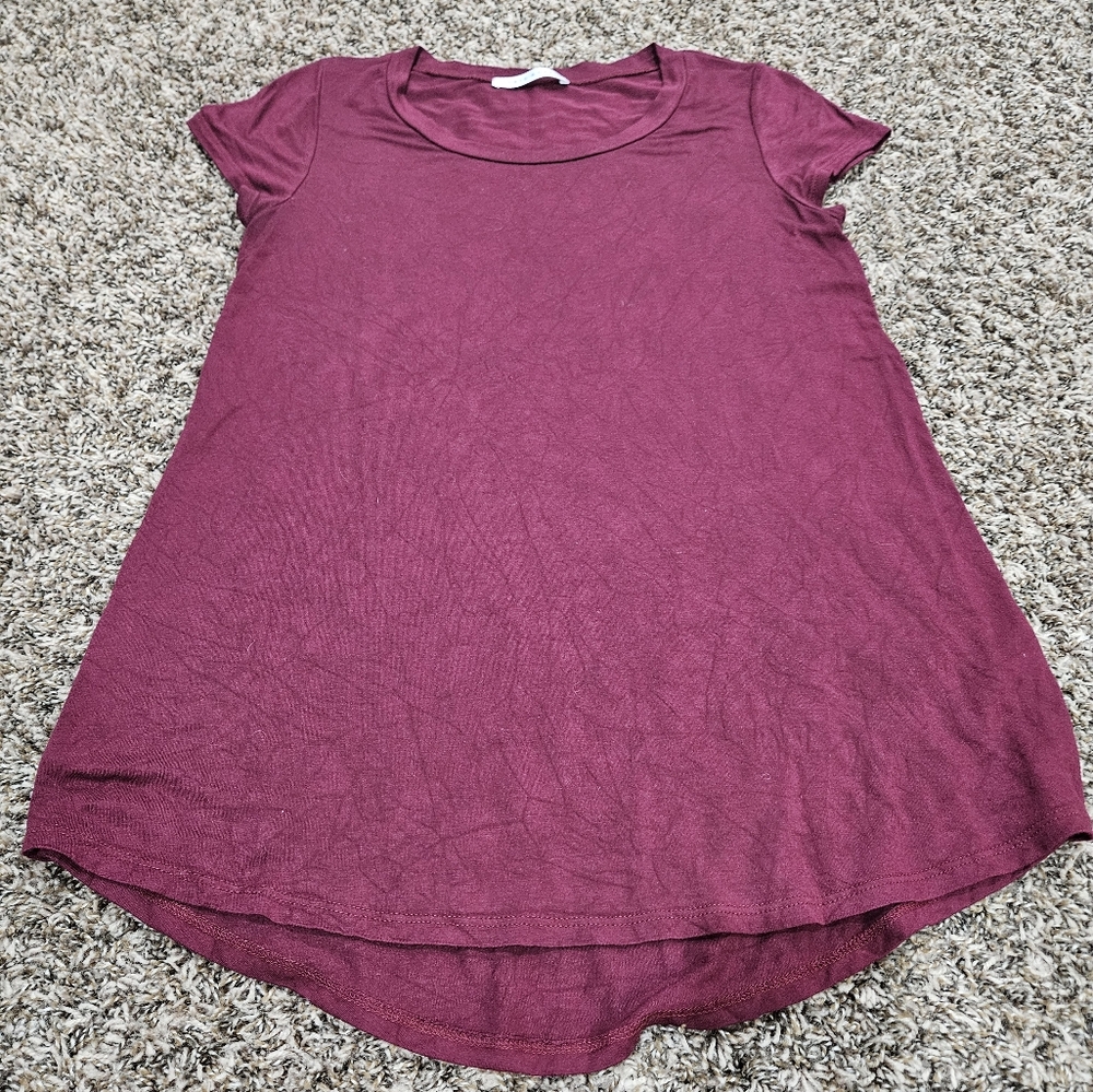 Basic High Low Tunic Tee
